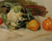 皮埃尔 奥古斯特 雷诺阿 : Cauliflower and Pomegranates